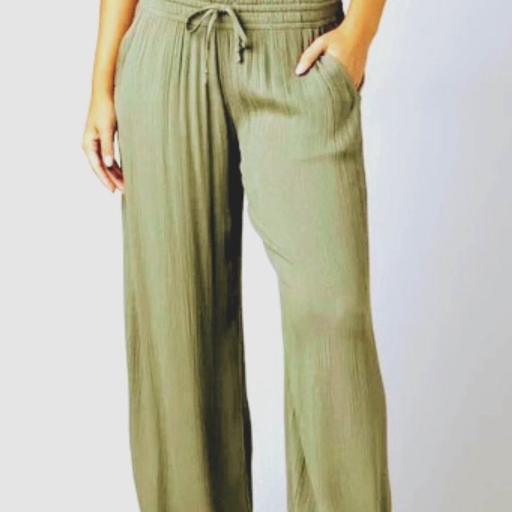 Prana Fernie Beach Pant Green Size Medium